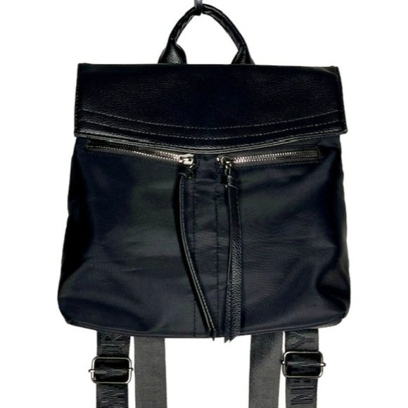 Botkier New York Nylon Backpack - Black - 9 x 11 x 3.5” - Picture 3 of 11